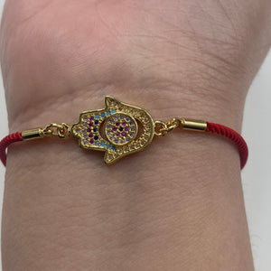 Red string Hamsa bracelet